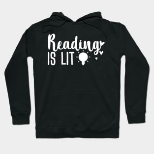 Reading is lit Hoodie